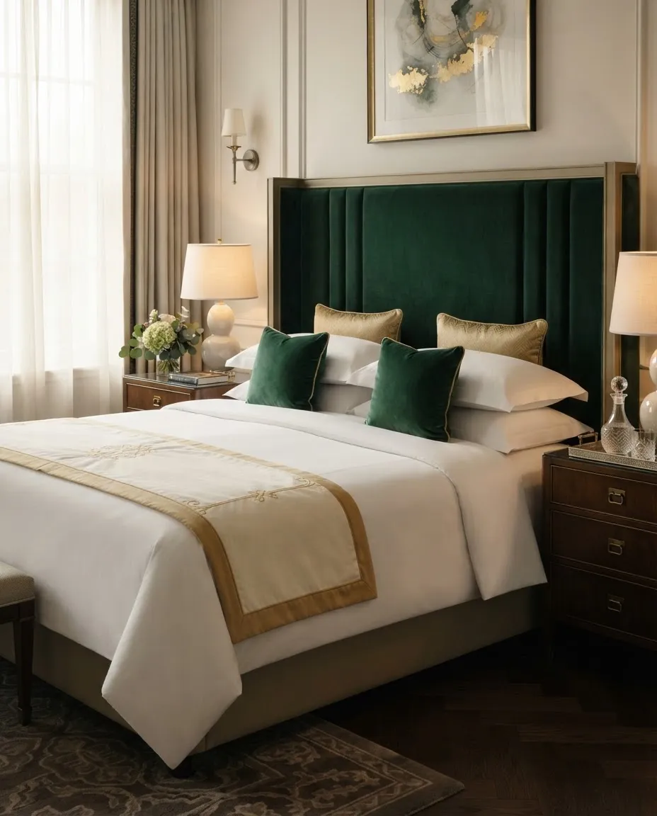 Shivaz hotel bed linen