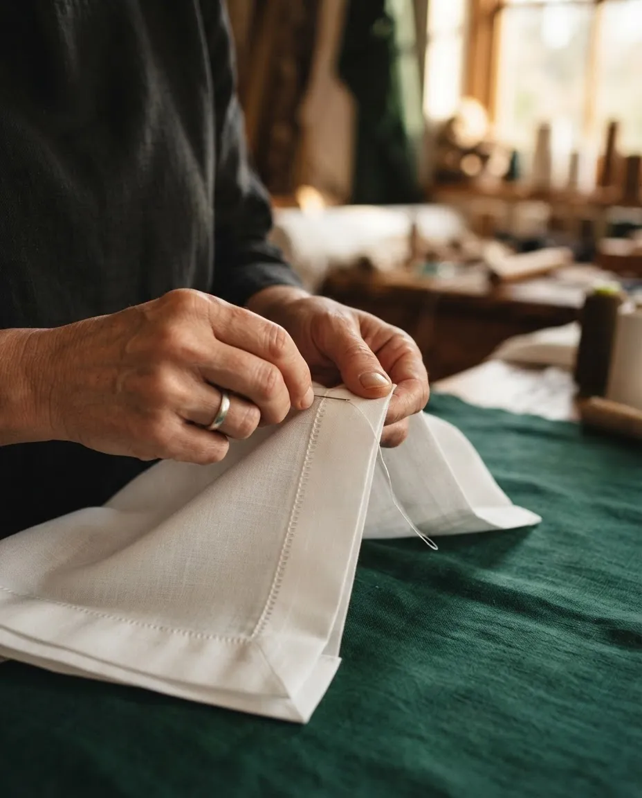 Shivaz linen craftsmanship